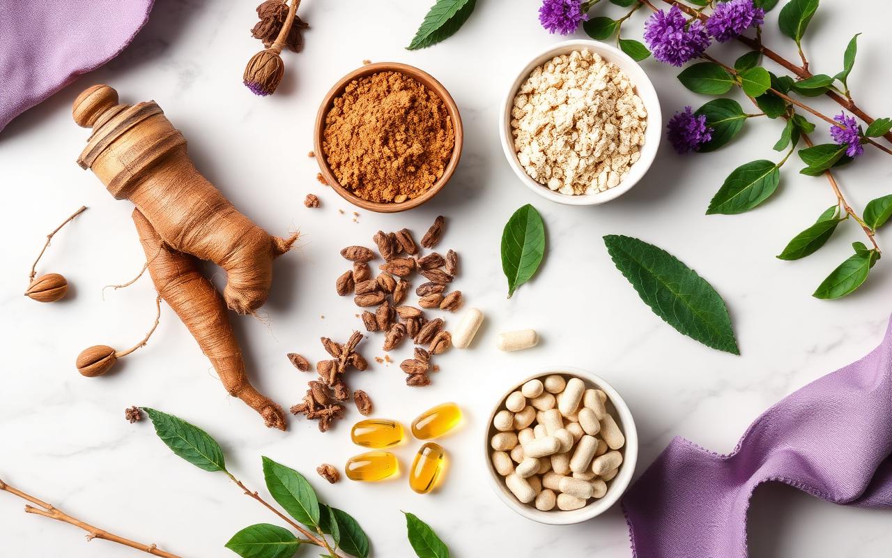 Naturlige ingredienser i Neo Force ME – ginseng, maca, tribulus, zink